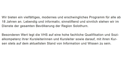 Kurse Schulungen für  Mühlethurnen - Rümligen, Kirchenthurnen oder Lohnstorf